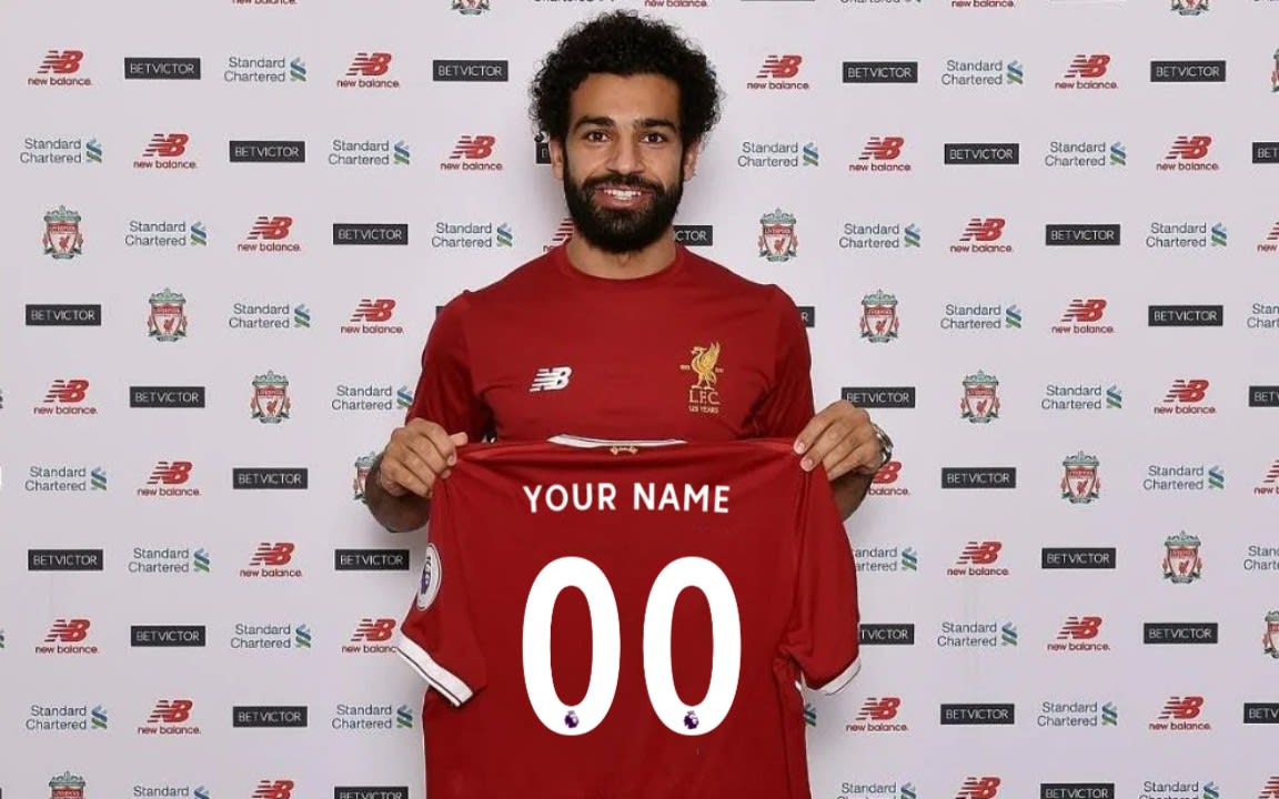 liverpool jersey salah