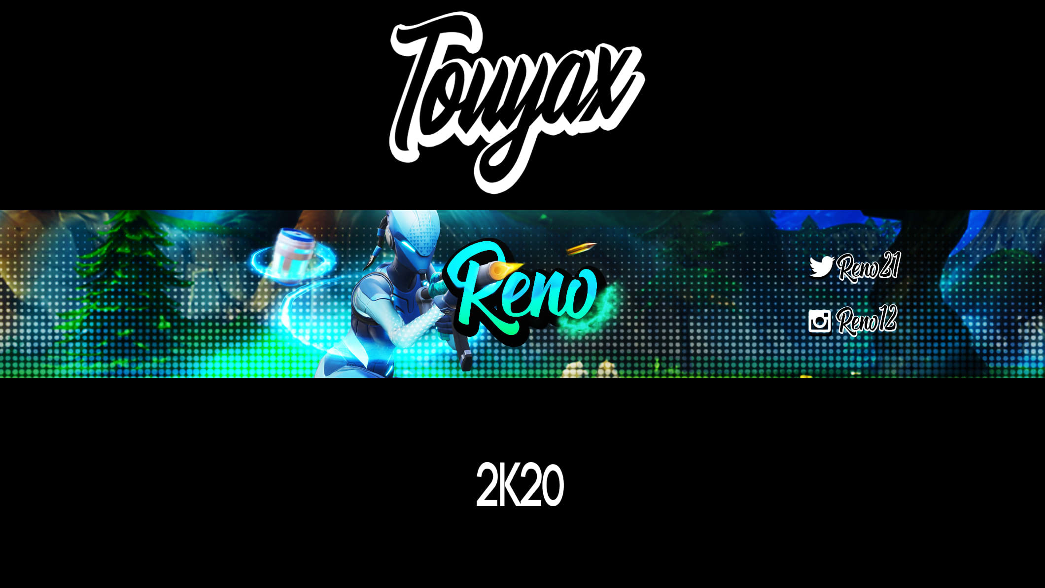 Design A Fortnite Youtube Banner By Touyax