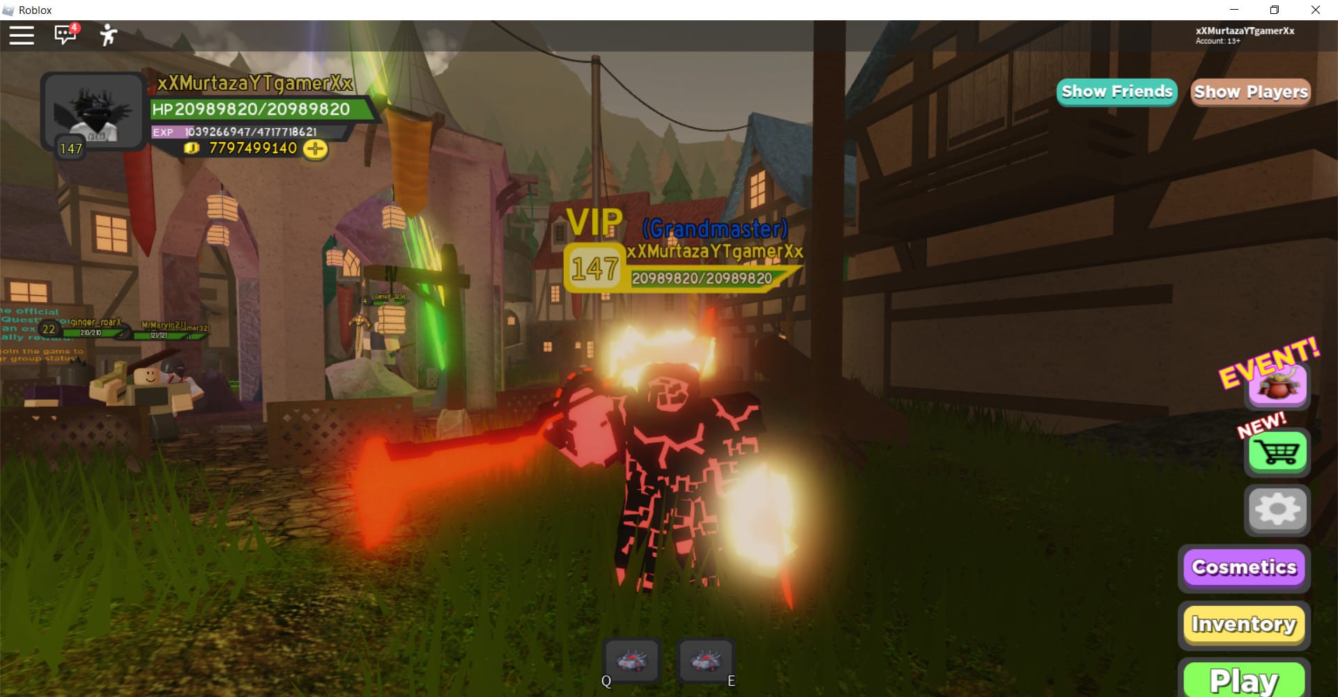 Carry U In Dungeon Quest Depending On What Pack U Pick By Murtazaytgamer - glitches for dungeon quests roblox