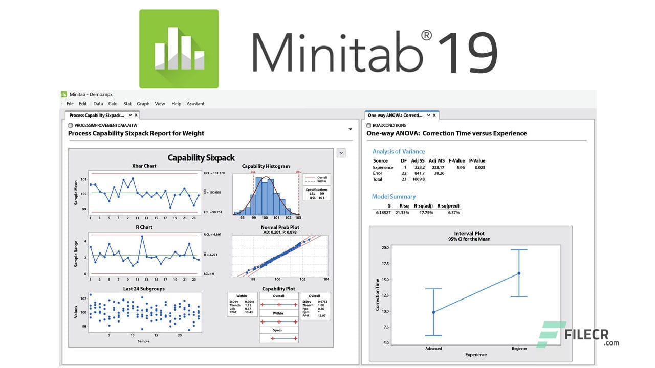 reliability data analysis with excel and minitab