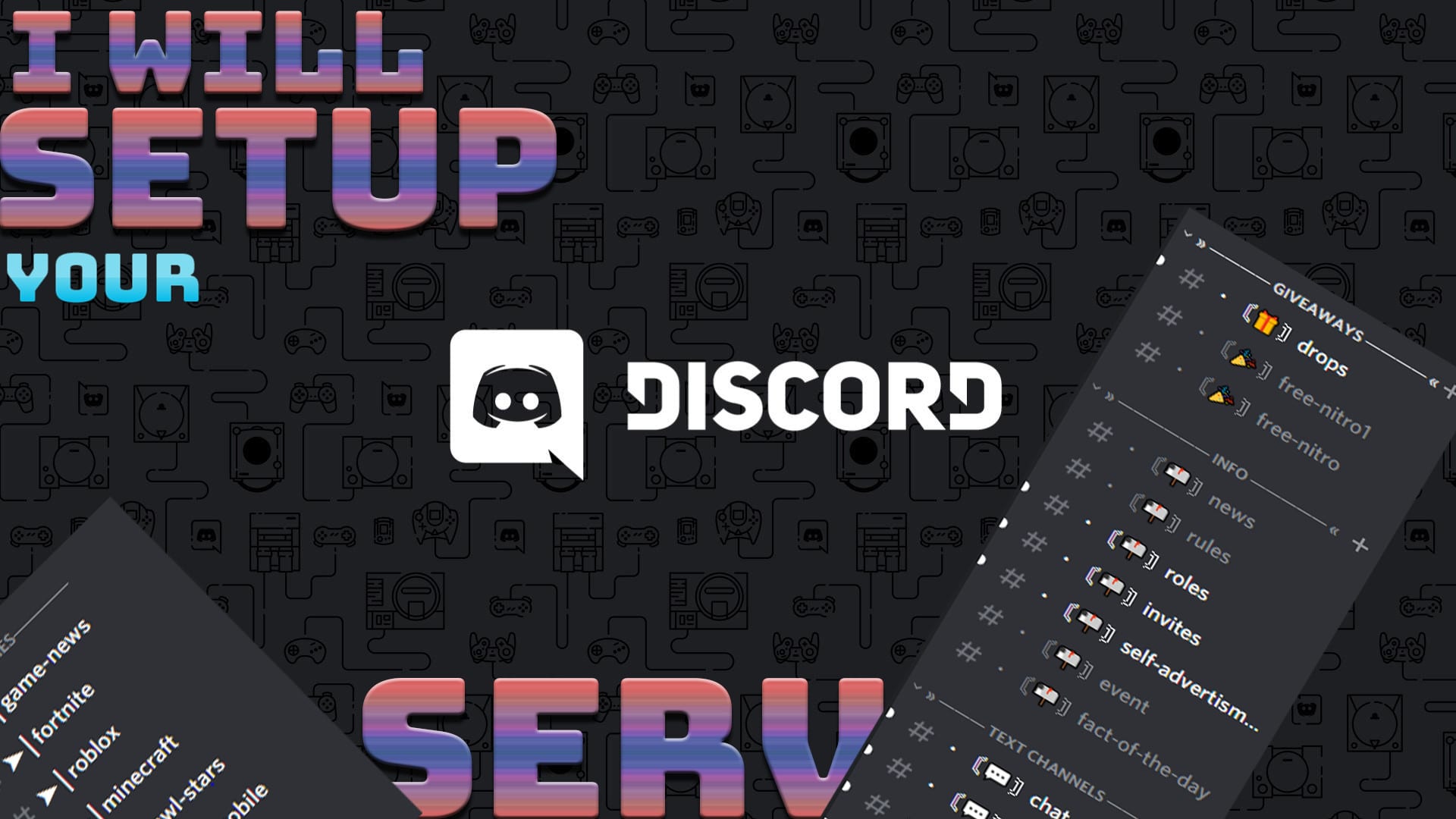 Setup Your Discord Server Within 24 Hours By Teveproduction