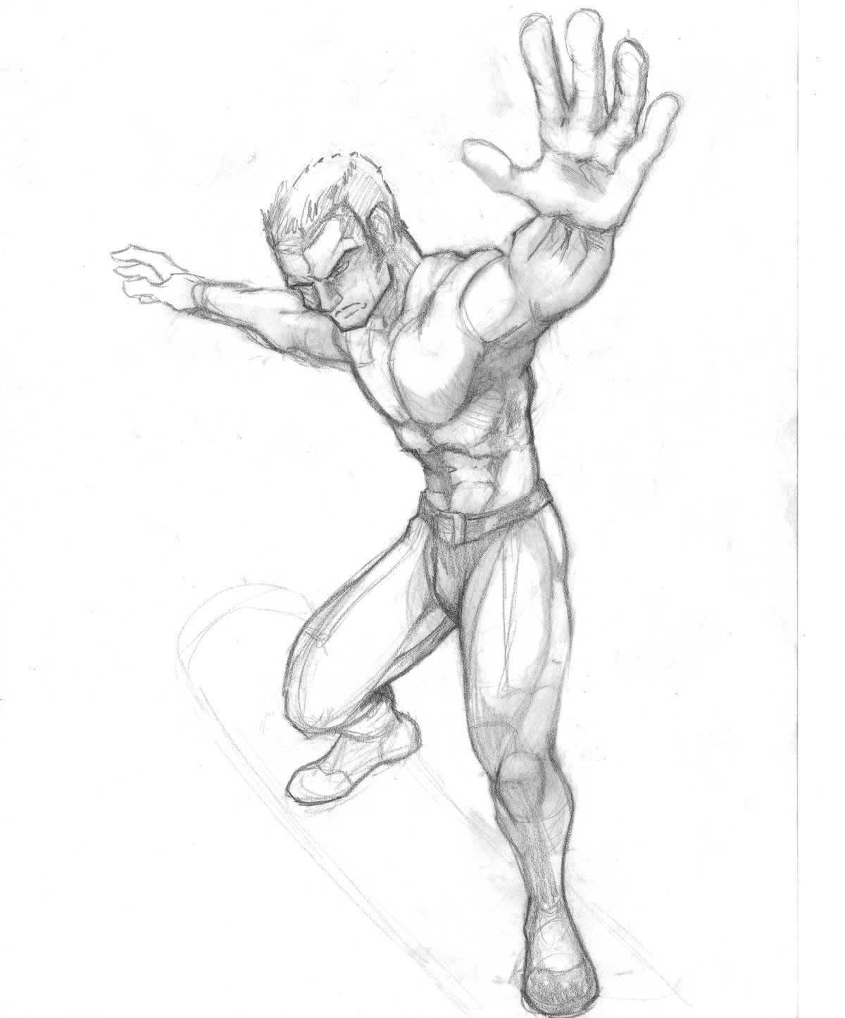 Create A Character Rough Sketch By Jpvega79