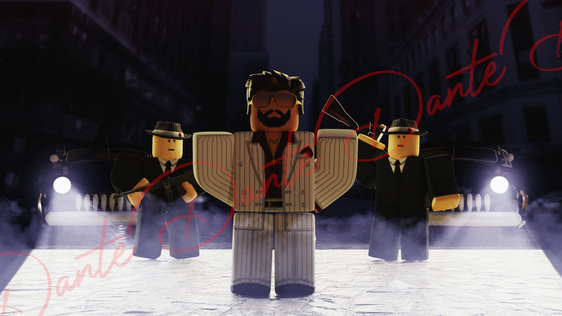 Make You A High Quality Professional Roblox Gfx By Dantedeprenda Fiverr - roblox gangster wallpaper