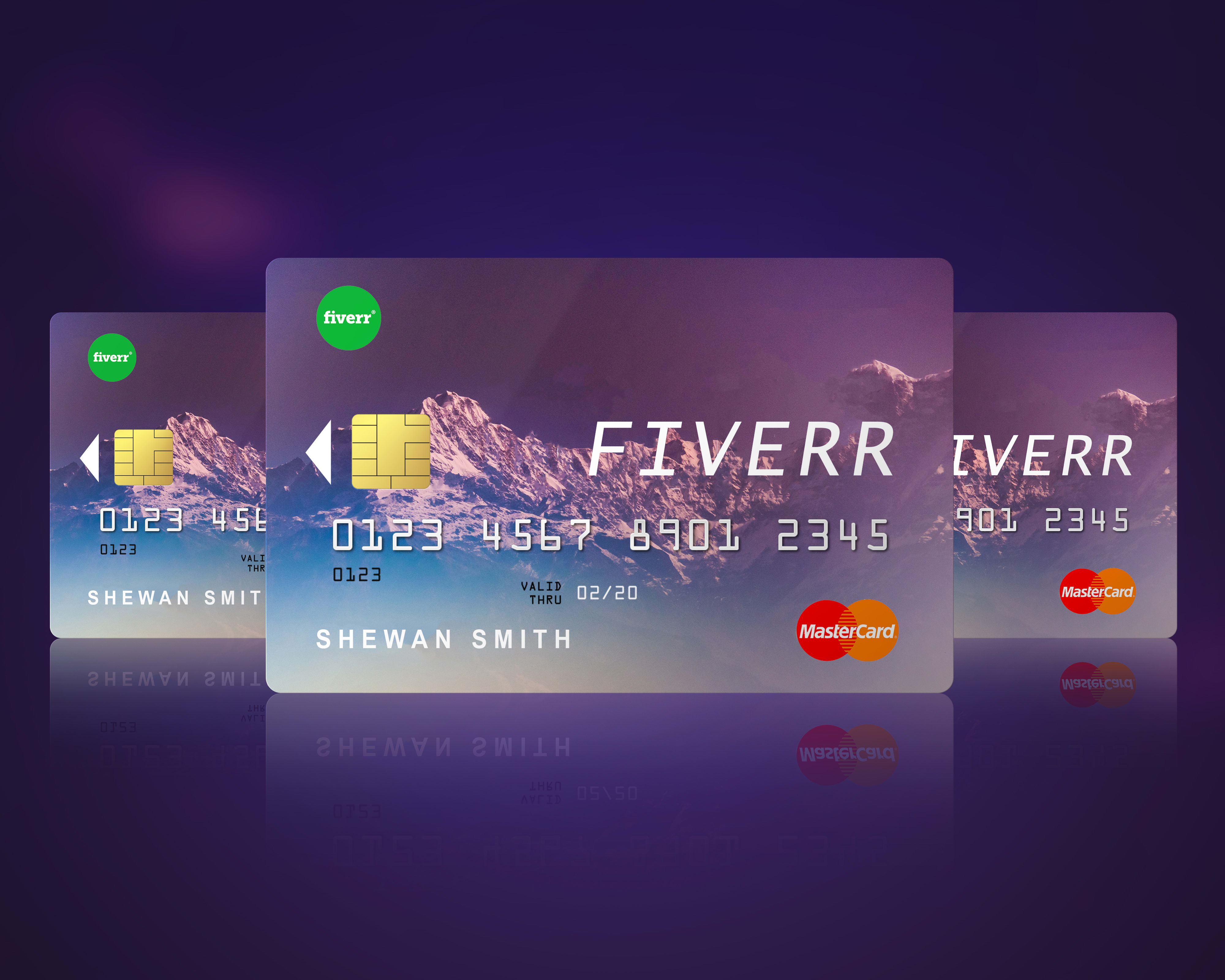 Design Credit Card Debit Card Or Business Cards By Shewan01