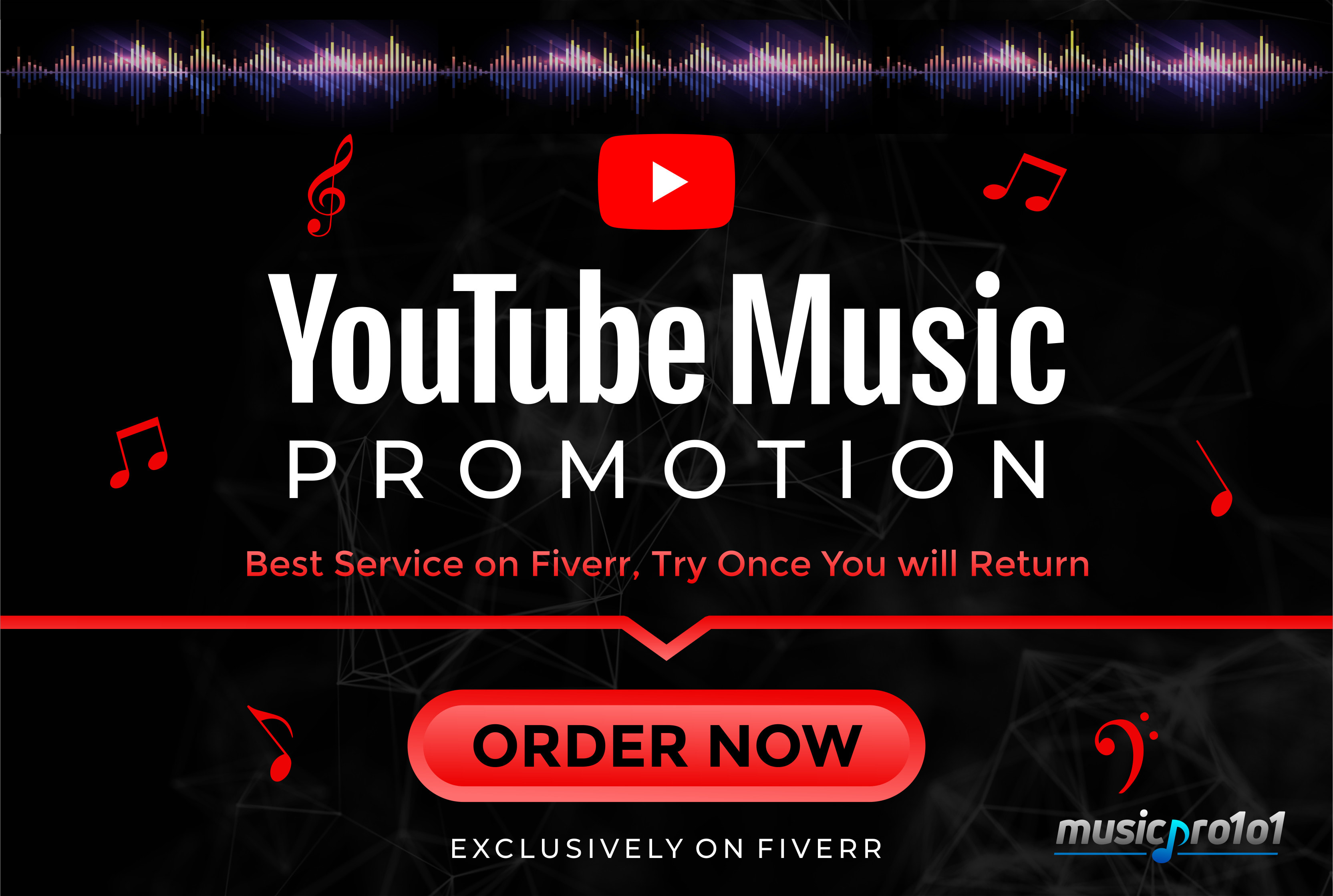 Do Youtube Music Video Promotion By Musicpro1o1 Fiverr