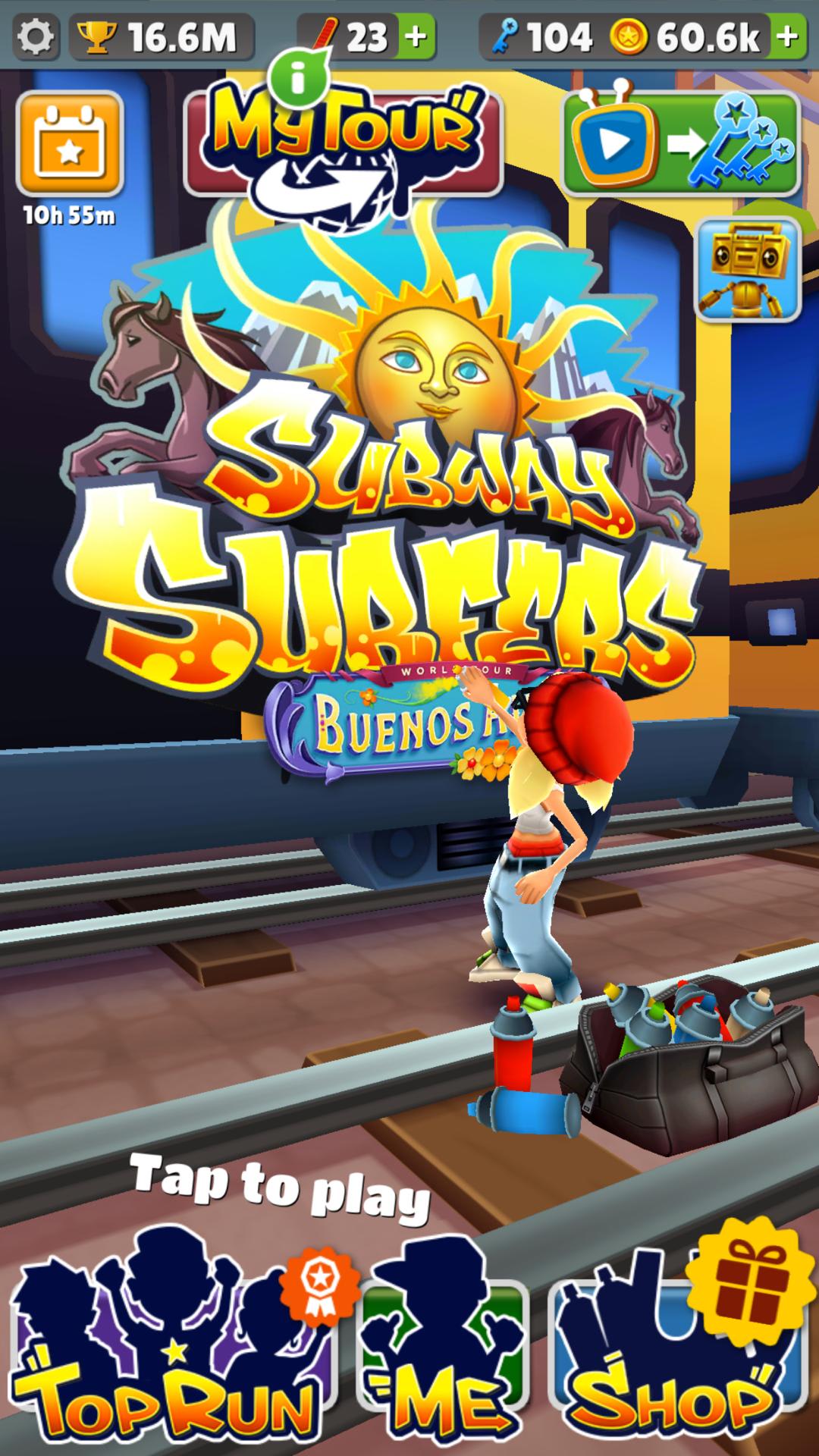 Subway Surfers OFFICIAL WORLD RECORD - 2,050,005,000 points 