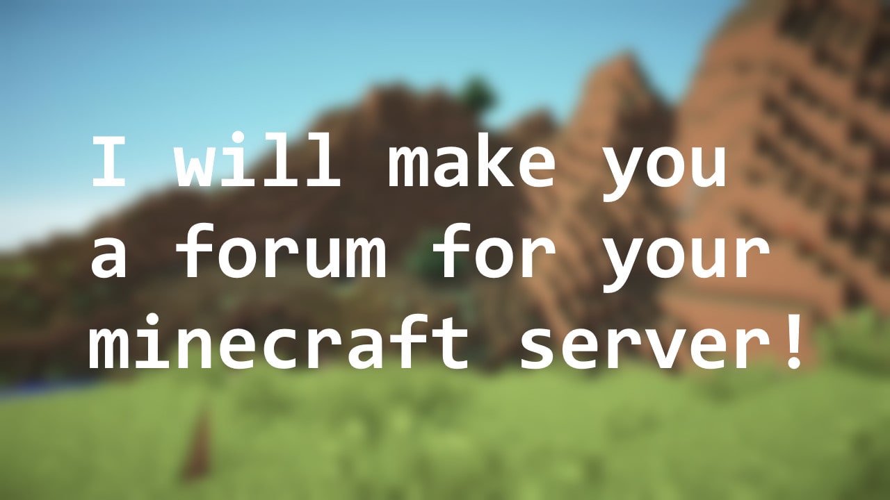 Minecraft Logo font? - forum