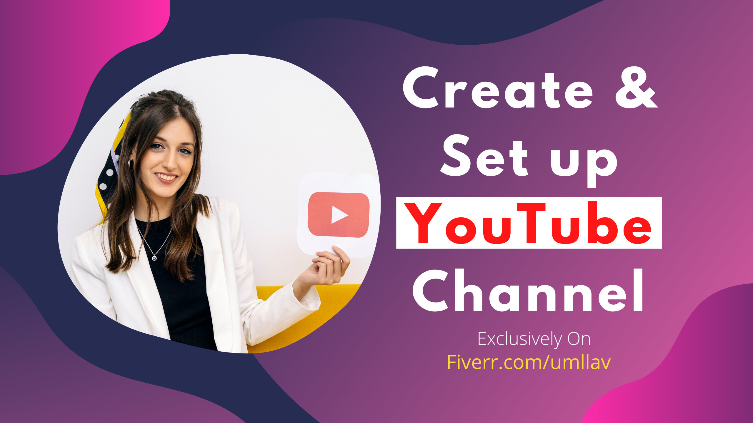 Create  channel and setup with seo according to your brand by Umllav