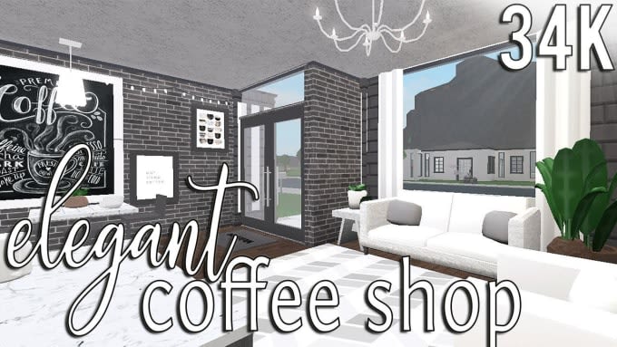 Build You A Bloxburg Cafe In Roblox By Ninja02 - bloxburg cafe sign roblox