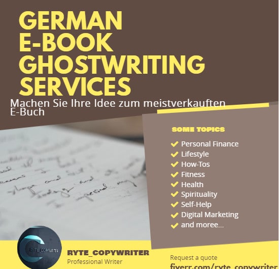 Ein 25k Worter Deutschsprachiges Ebook Erstellen By Ryte Copywriter