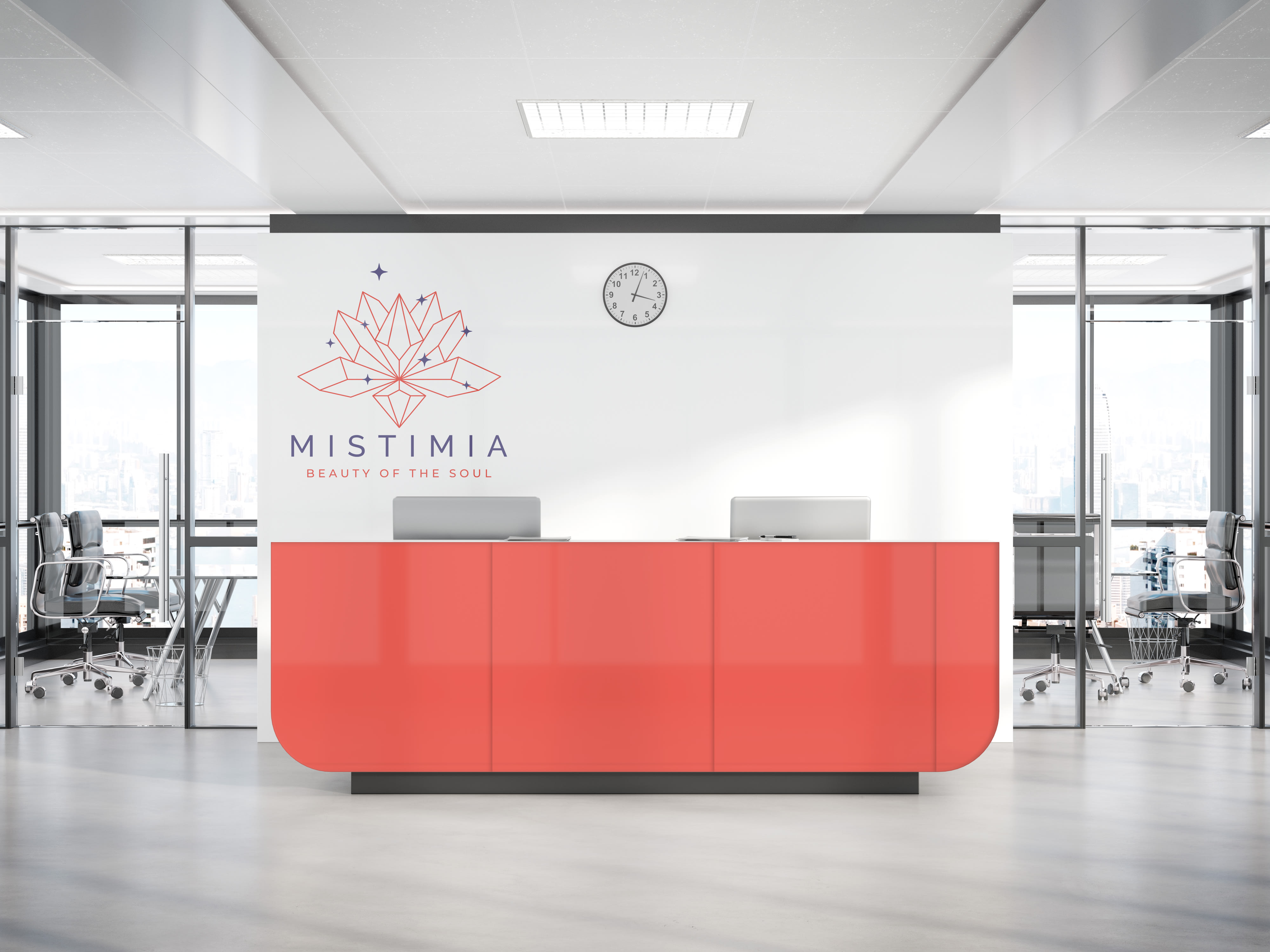 Download Mockup Your Logo Or Artwork On 15 Office Reception Interiors By Ds01steve Fiverr