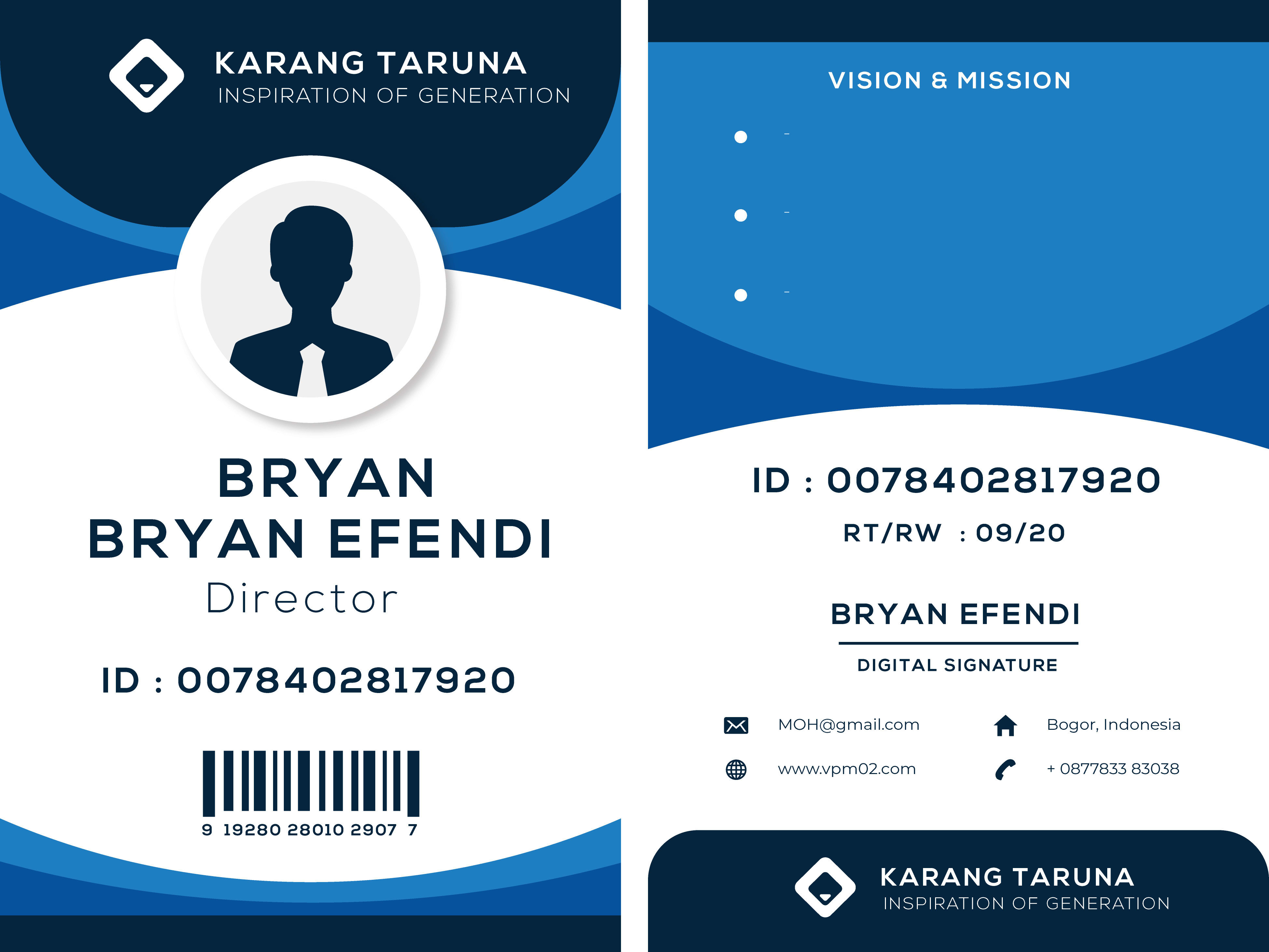 Moh Id Card
