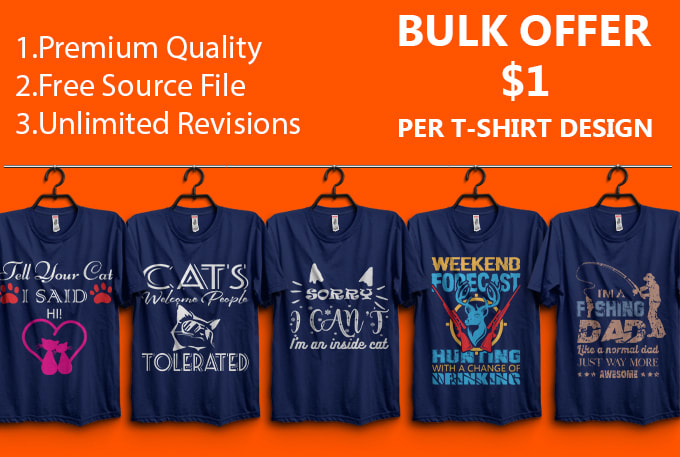 bulk t shirt designs