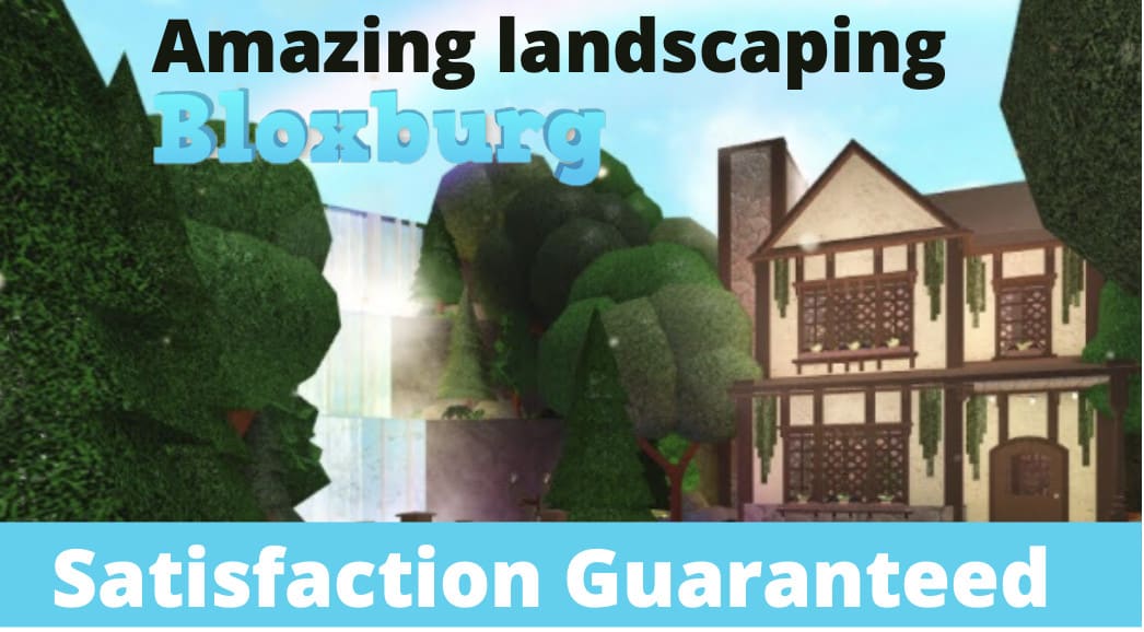 Curate Your Amazing Bloxburg Landscape By Jacksilver Fiverr The front yard also maintains a similar vibe with the plants that have distinct shapes and the boulders. curate your amazing bloxburg landscape