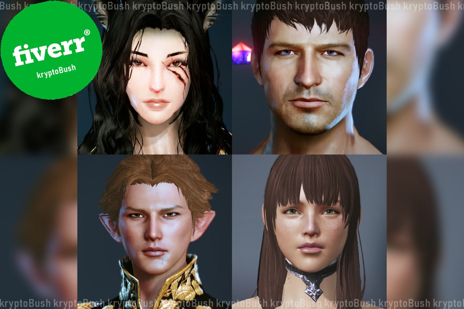 Create any character in archeage by Kryptobush Fiverr