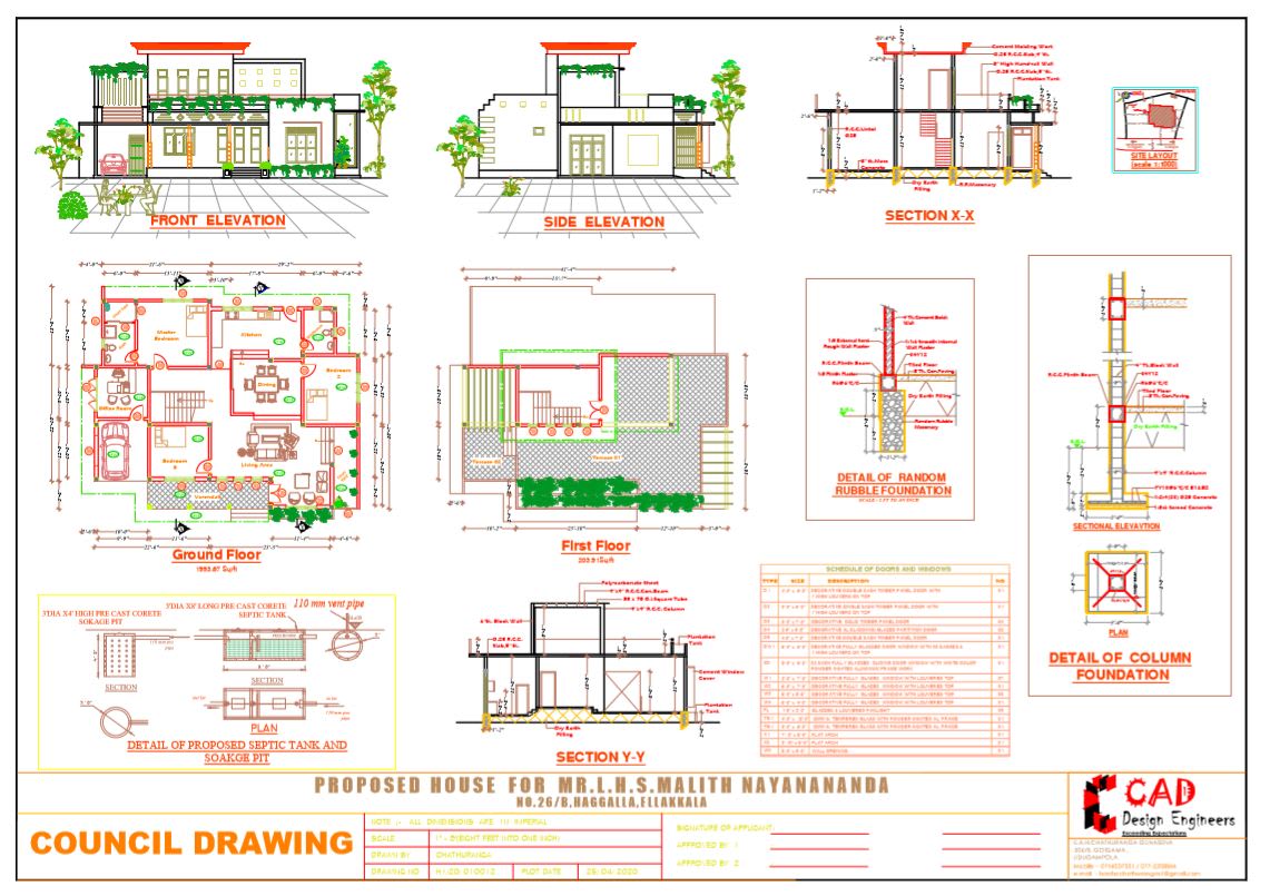 Model architectural mechanical civil 2d 3d drawings by Harsha0727 | Fiverr