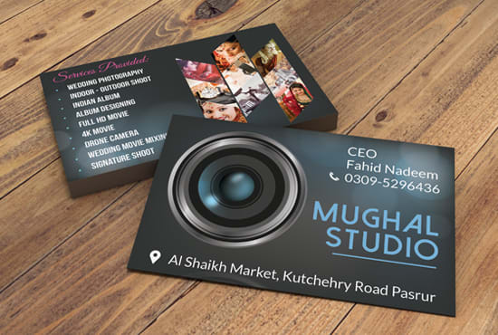 Design amazing eye catchy business card in just 24 hours by Fahidmughal |  Fiverr