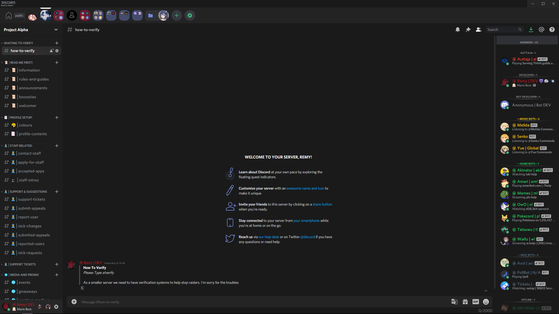 Create A Discord Server For You Any Style By Imremy Fiverr