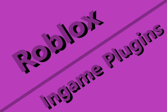 Make An Ingame Plugin For Your Roblox Game By Coldfoxy - roblox plugin