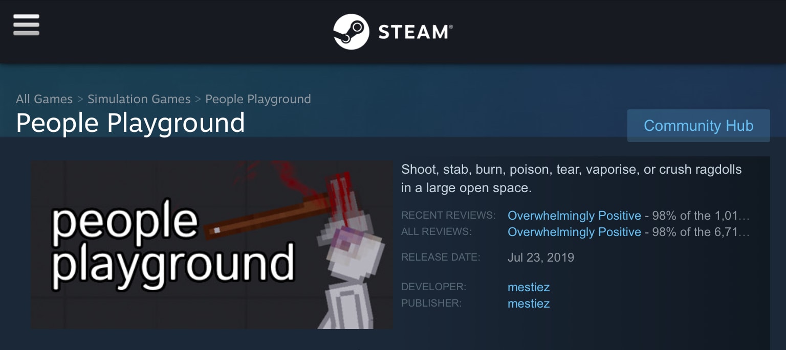 Steam Community :: People Playground