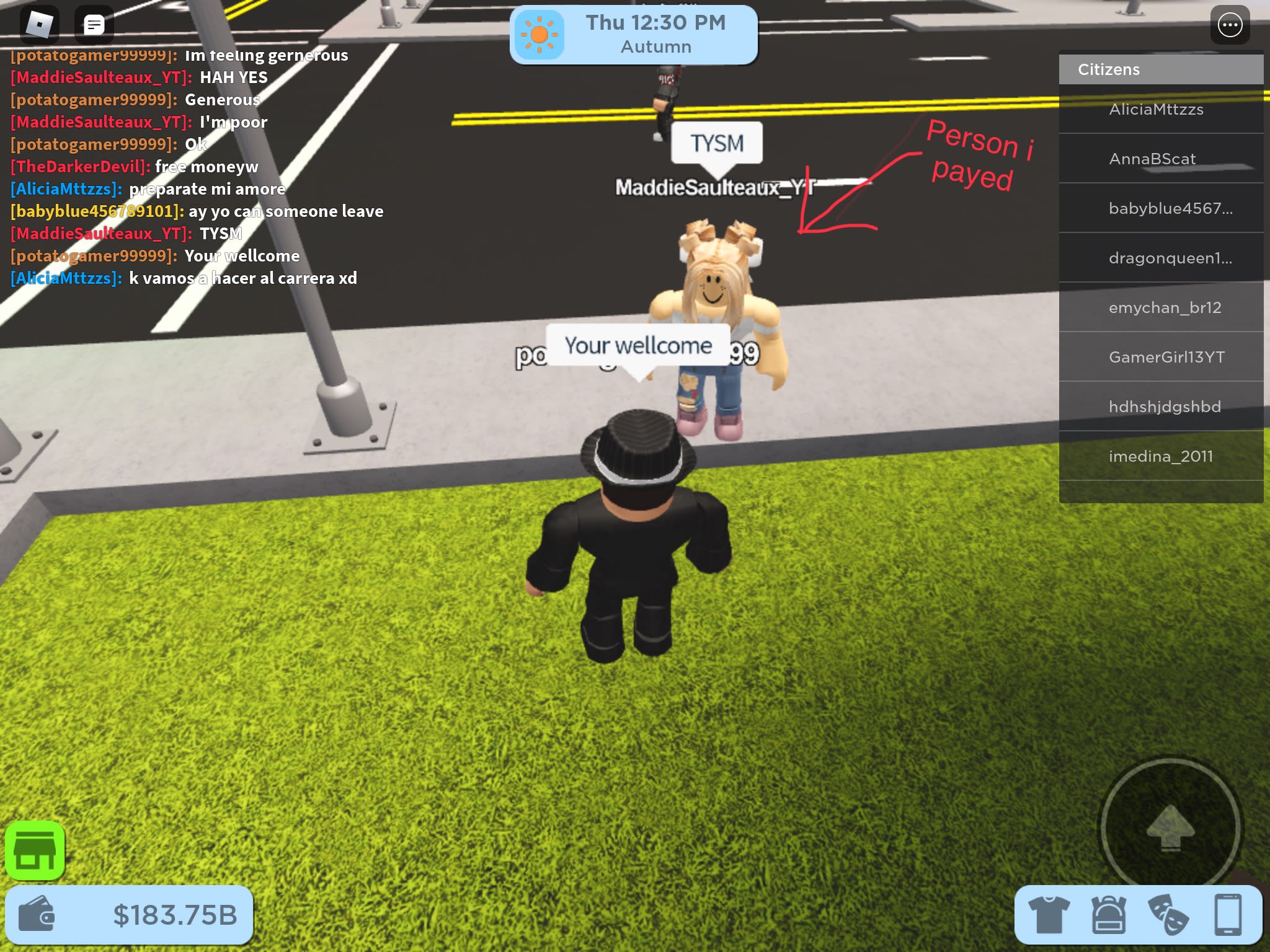 Give You 50 000 Dollars In Rocitizens Money On Roblox By Mrspookgetti Fiverr - get 50 000 robux