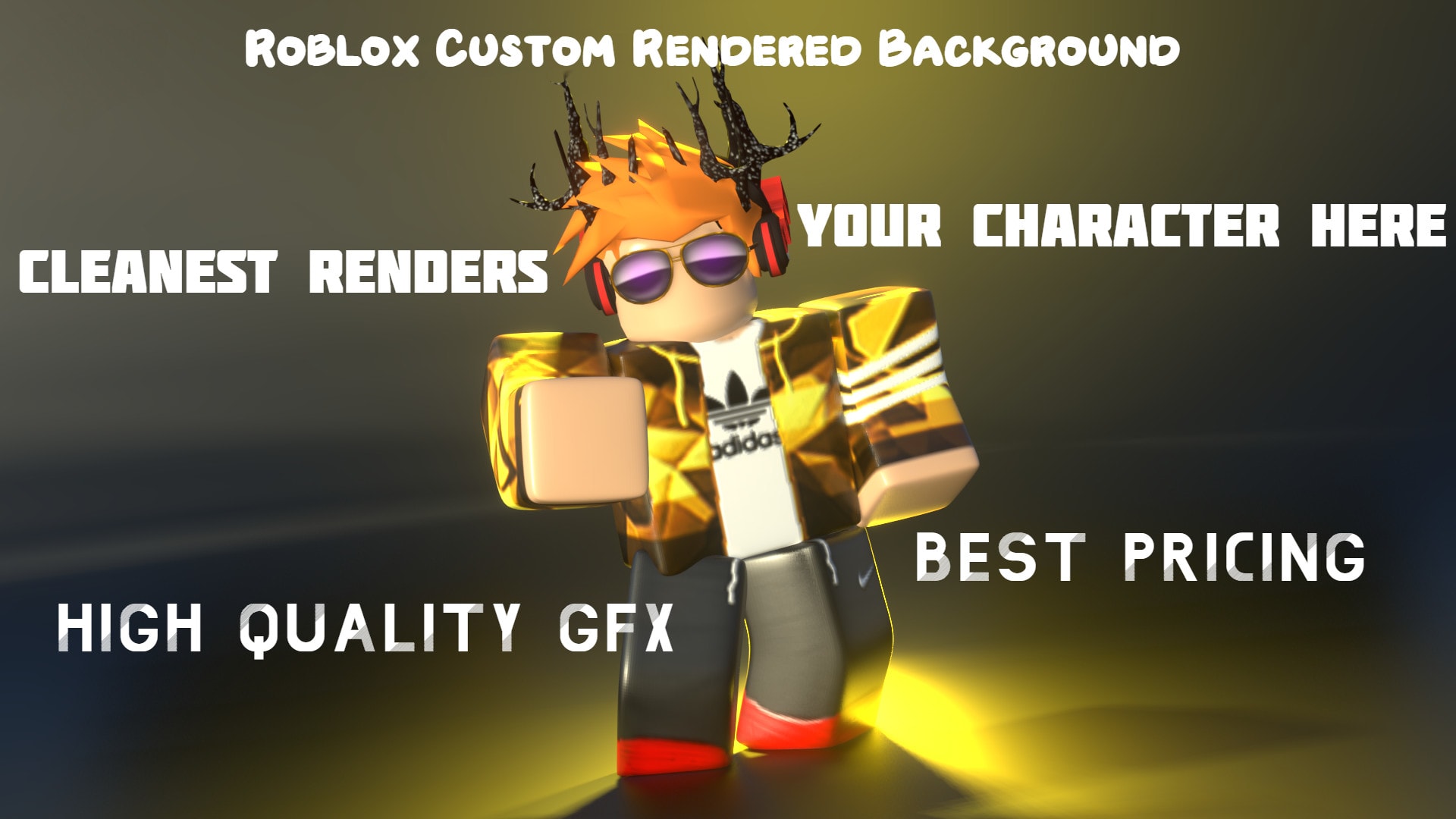 Create A Roblox Custom High Quality Rendered Background By Drakend - getting a custom background on roblox