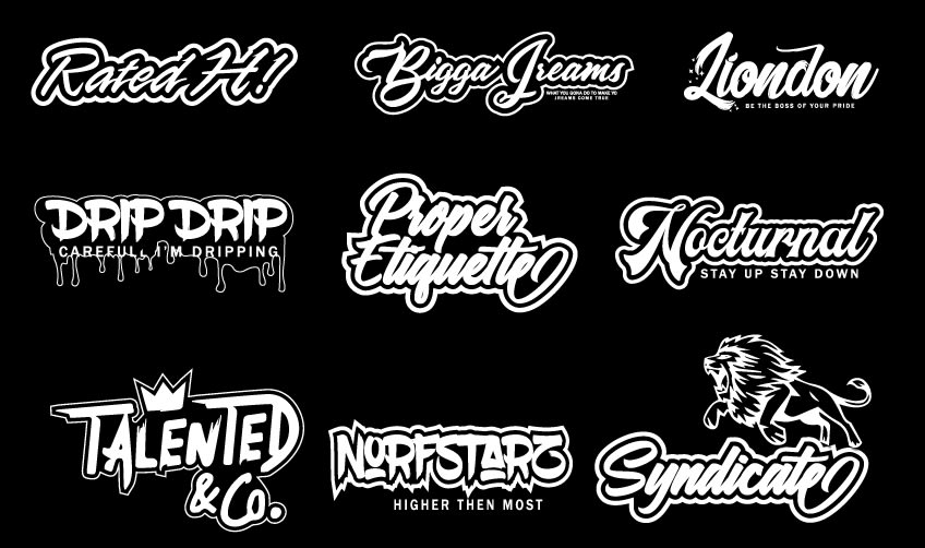 Logos Marcas De Ropa Urbana Hacer Marca De Moda Moderna Marca De