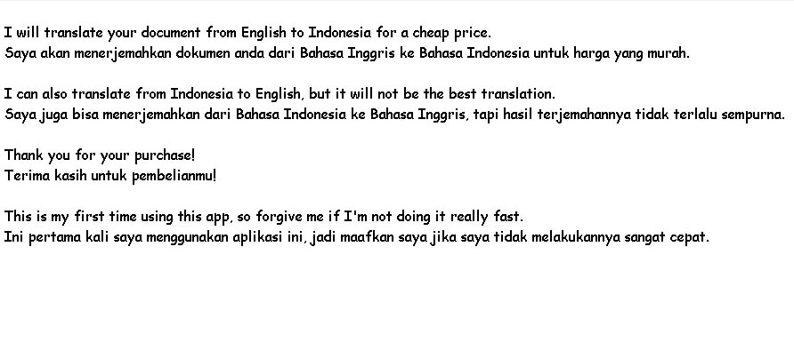 Translate Inggrisindonesia Dokumen  Ilham petugas lapang