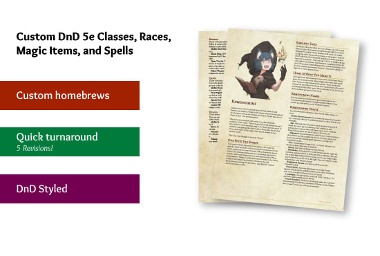 dungeons and dragons 5e homebrew races