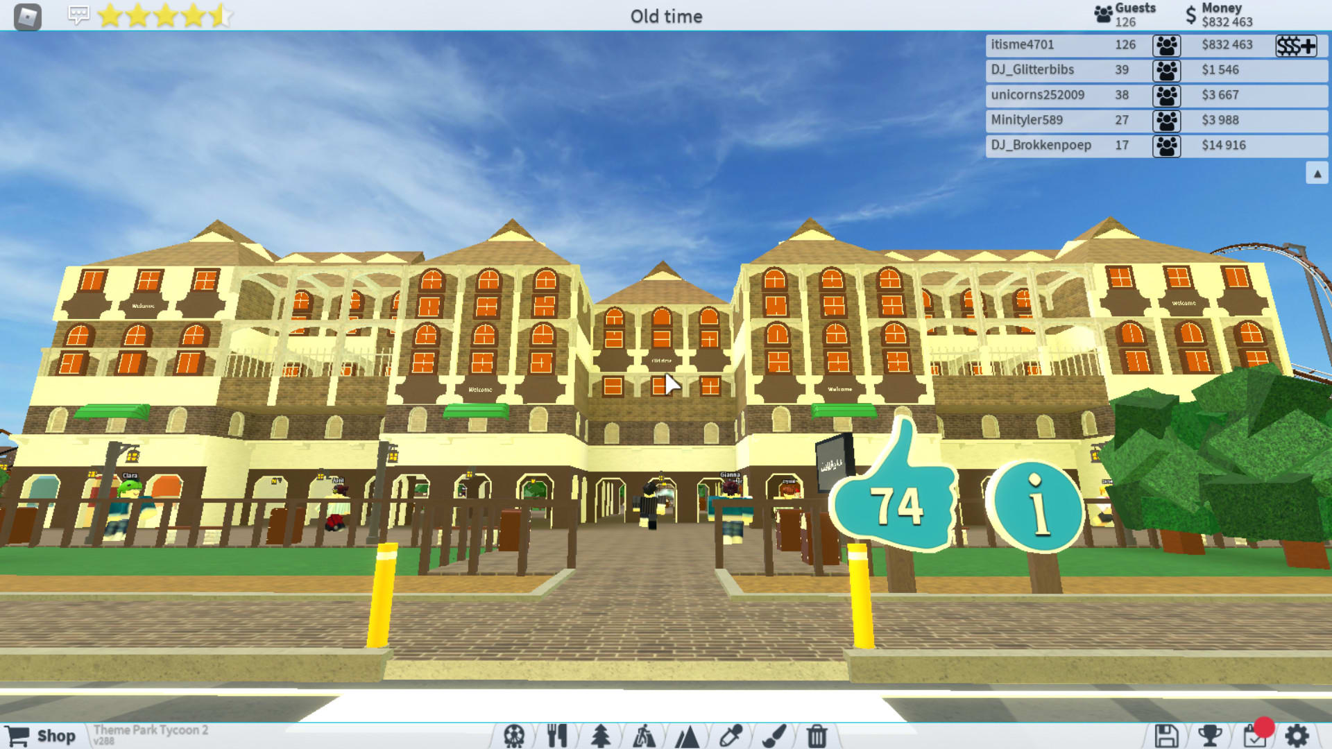 Roblox Theme Park Tycoon 2 Park By Itisme4701