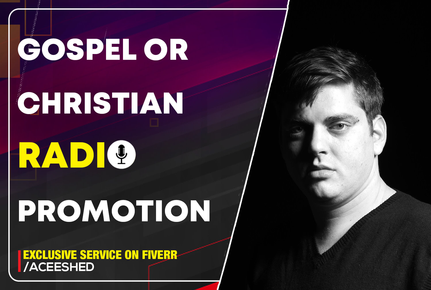 Personally promote your music to gospel or christian radio stations by  Aceeshed | Fiverr