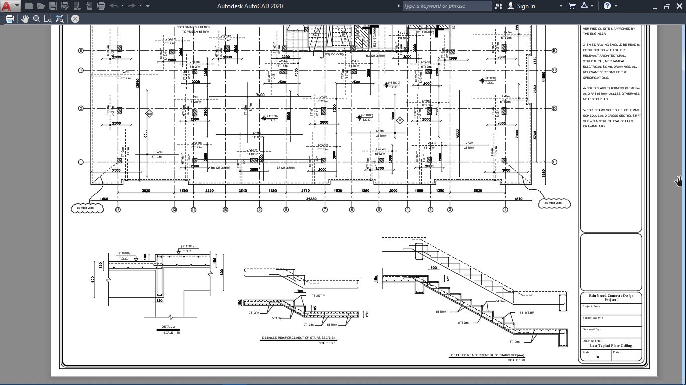 Structural Engineering Blueprints 735x490
