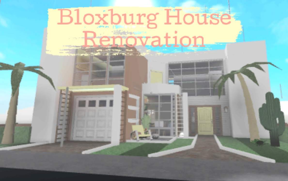 Bloxburg Starter House Back