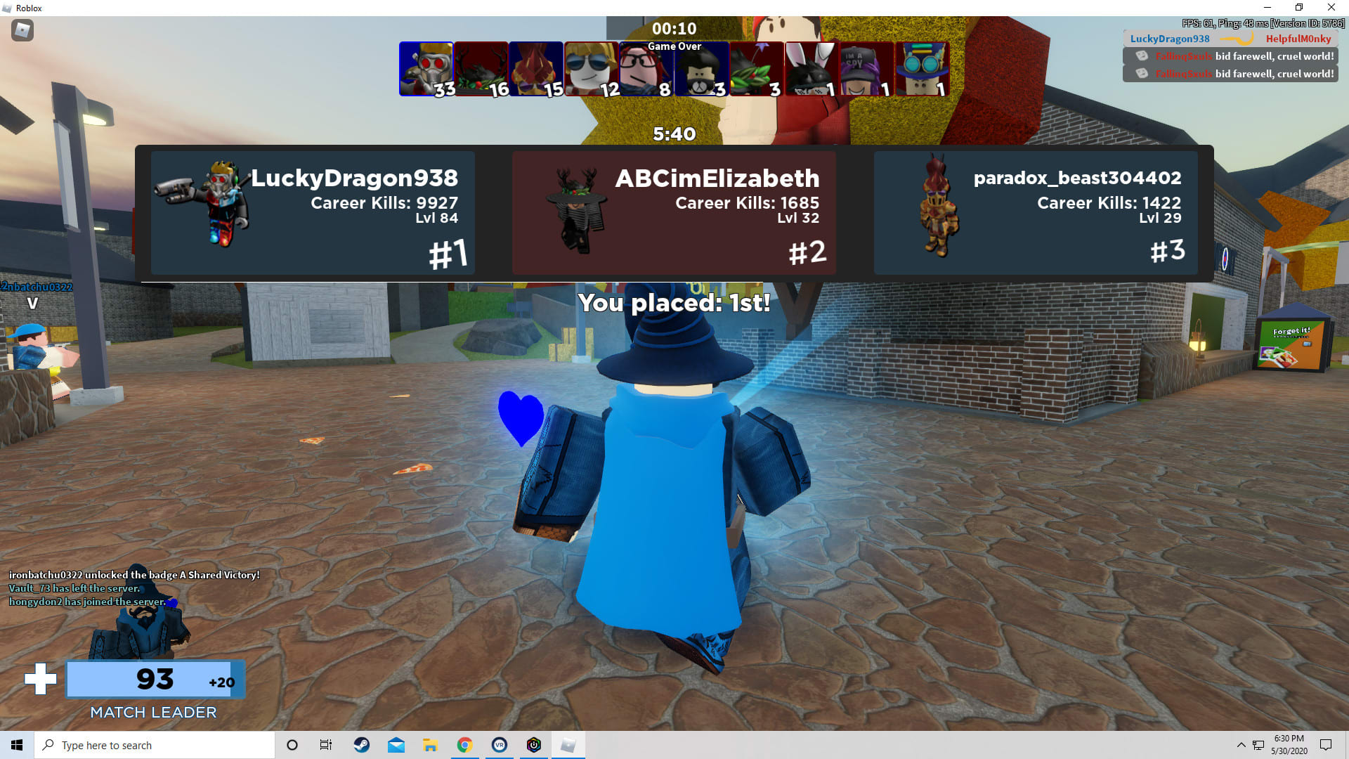 Coach You At Winning Rounds In Roblox Arsenal By Mavrockdragon Fiverr - roblox arsenal ping