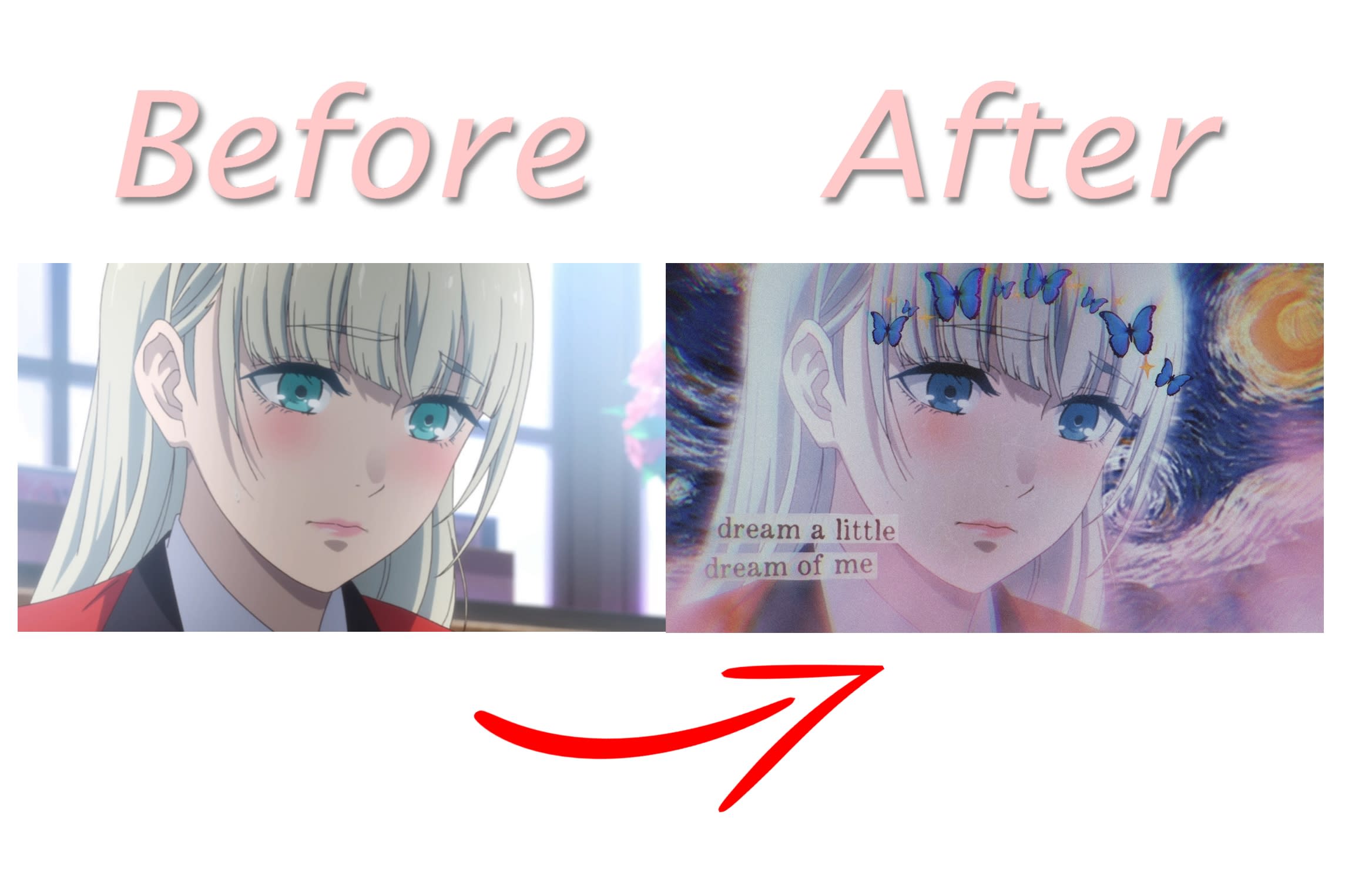 Anime girl edit HD wallpapers | Pxfuel