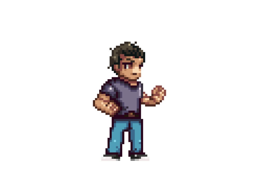 Pixelblog - 22 - Top Down Character Sprites — SLYNYRD