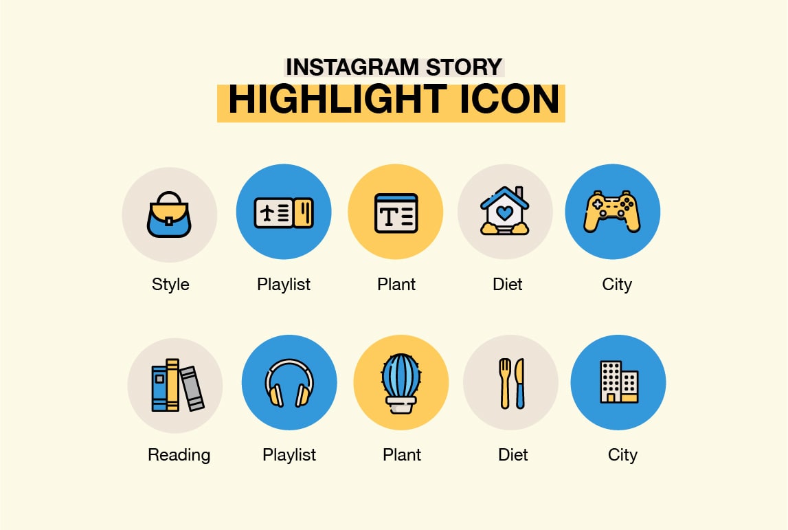 Create Aesthetic Instagram Highlight Icons By Rockyprabowo13 Fiverr