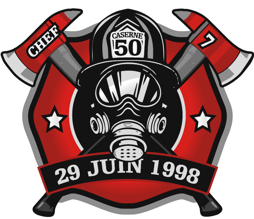 Design custom fire patches for fire fighters by Trustingjob | Fiverr