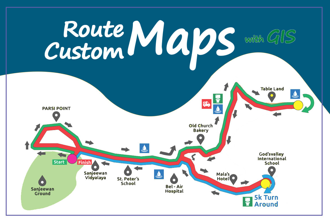 madras Shipley råd Design route maps and custom gis maps by Creation_d | Fiverr