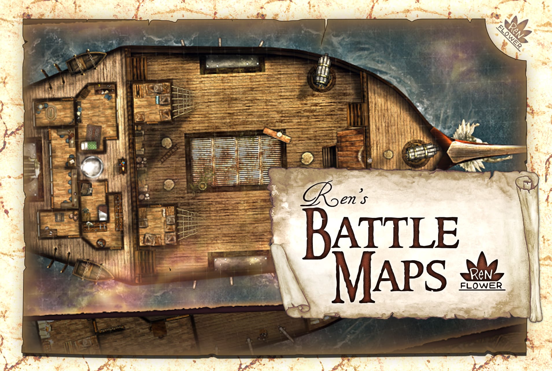 Do Grid Maps Battle Maps And Tiles By Renflowergrapx Fiverr