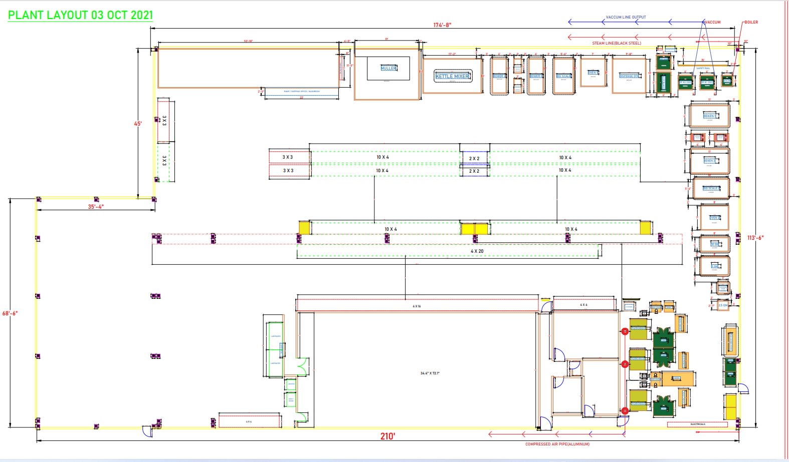 Plant layout. Các khu vực sản xuất cơ khí phải được thiết kế một cách thích hợp để đảm bảo sự an toàn và năng suất làm việc tốt nhất. Với Plant layout, bạn có thể thiết kế các khu vực sản xuất hiệu quả và chính xác. Hãy xem những hình ảnh về Plant layout để tìm hiểu thêm về tầm quan trọng của việc thiết kế này trong sản xuất cơ khí.