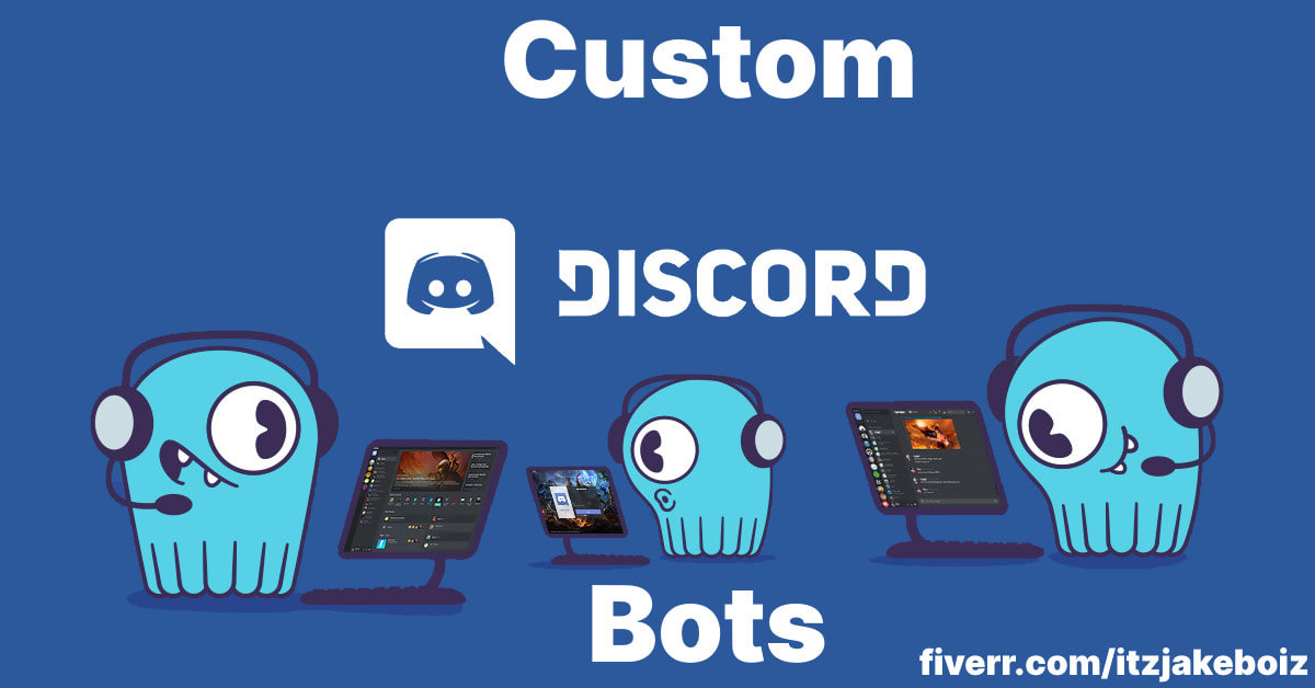 Create You A Custom Discord Bot By Itzjakeboiz - roblox discord bot how to add