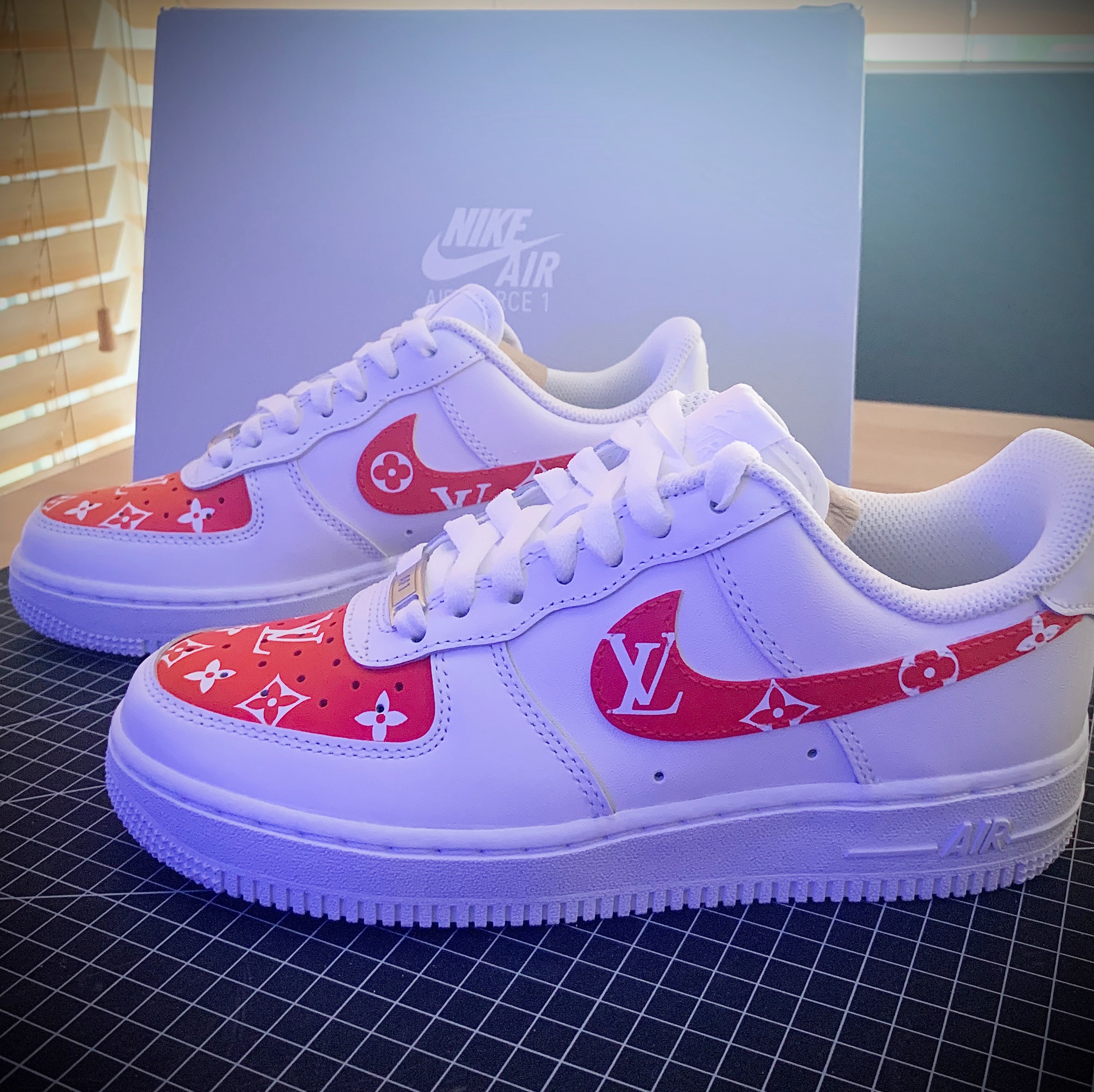 Customise a brand new pair of air force 