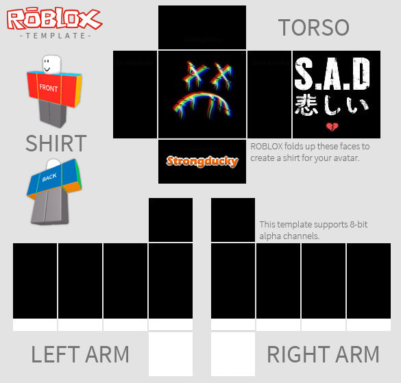 Send You Roblox Shirt Templates By Pieterpro - roblox description template