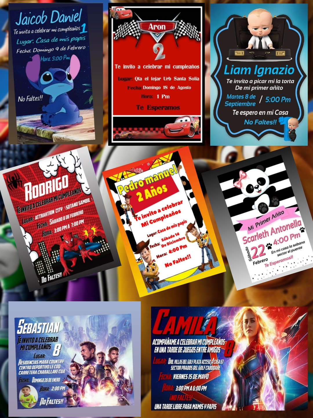 Voy a diseñar y crear tu tarjeta de invitacion by Edgarjvierl | Fiverr, image size:1080x1440