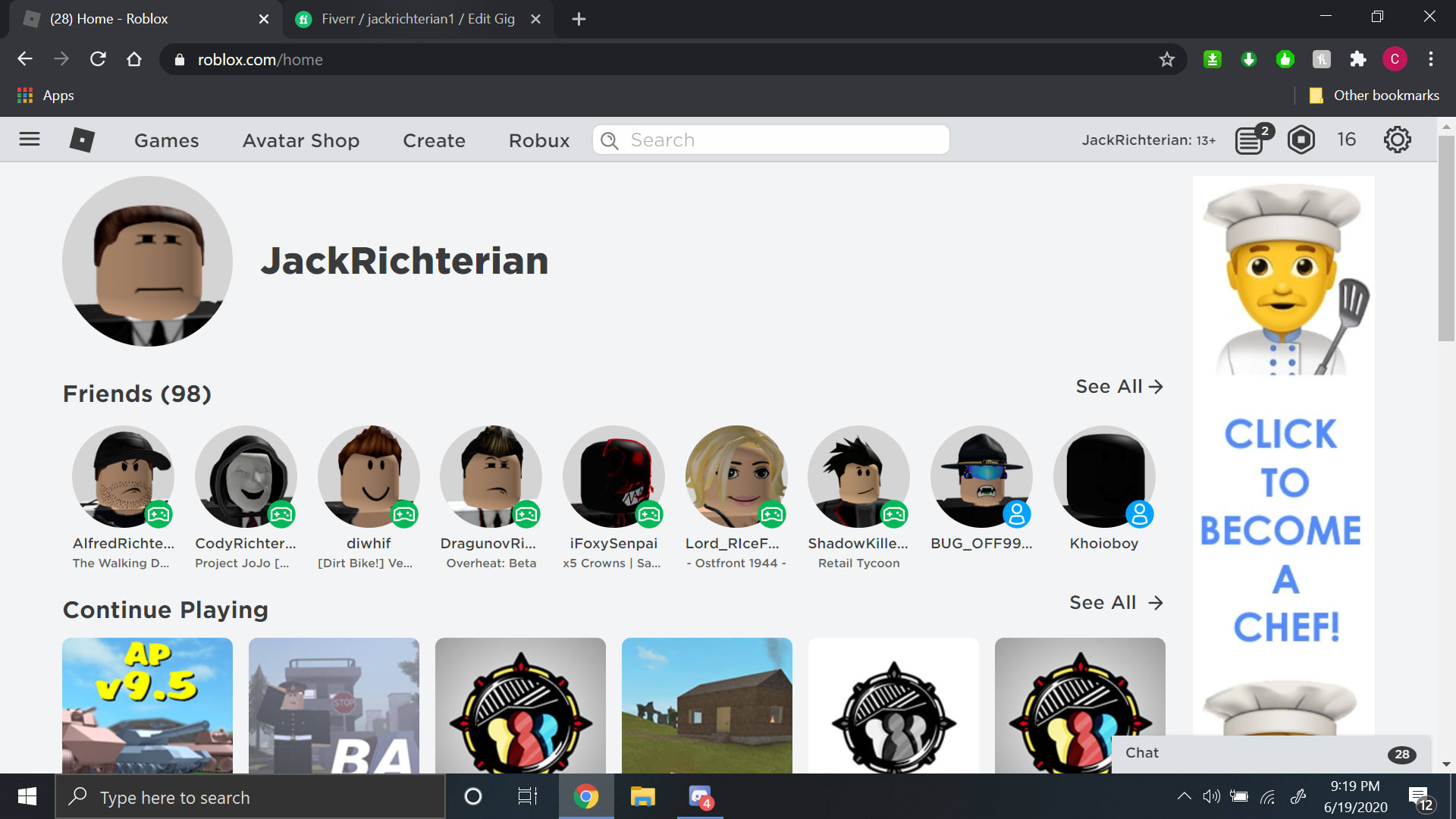 Help You Farm Anything In Roblox By Jackrichterian1 Fiverr - roblox help page