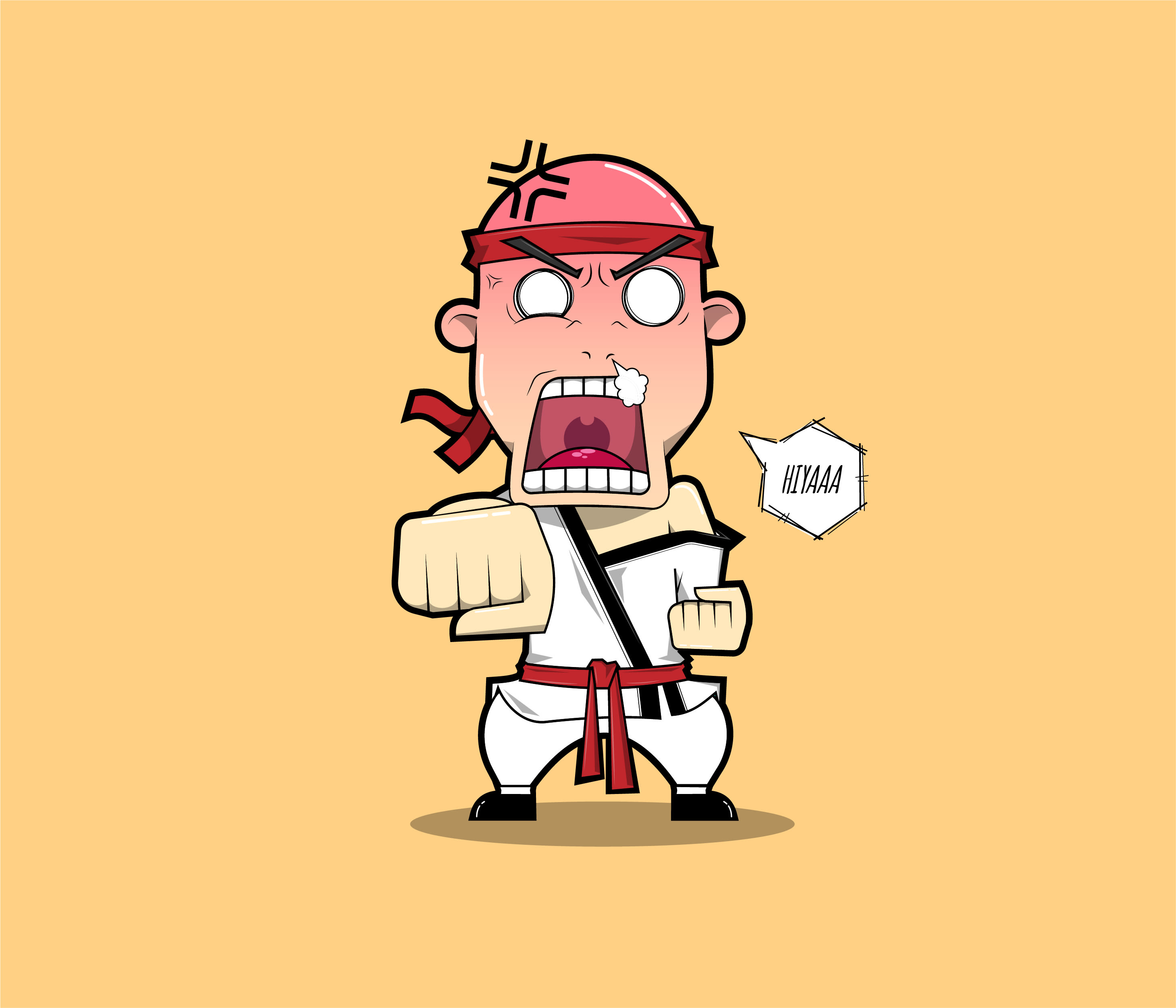 Design funny cartoon moscot logo character by Nurwan | Fiverr Design funny cartoon moscot logo character by Nurwan | Fiverr