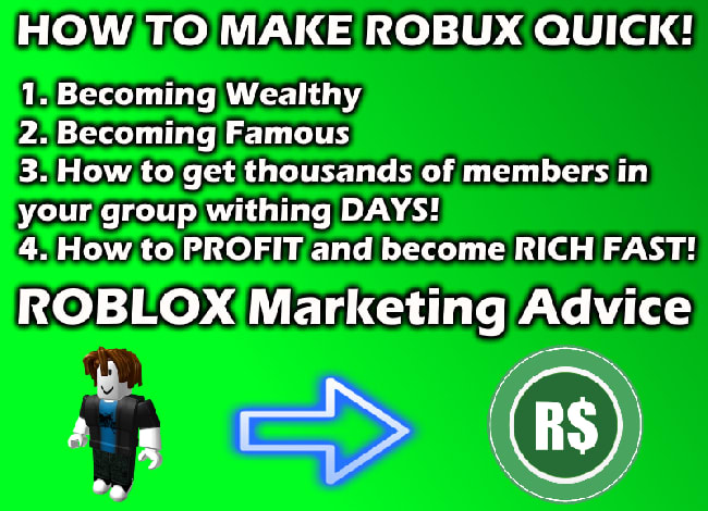 Professionally Teach You How To Grow Your Roblox By Alantheseller Fiverr - how to get rich on roblox fast