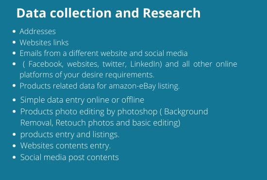 Research Collect And Analyse Online Data For You By Naveedhasan4
