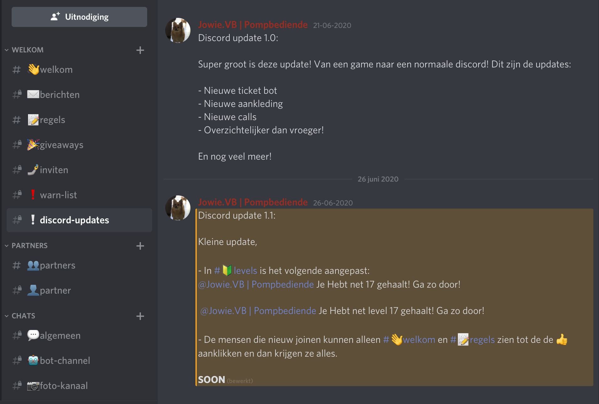 Develop A Proffesional Discord Server By Jowievb - roblox developers discord server